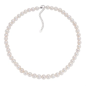 Comete Bracciale Donna Easy Basic Con Perle Coltivate In Oro 750‰, Diametro Perle 7/7,5 Mm - Gioiello Collezione Perle