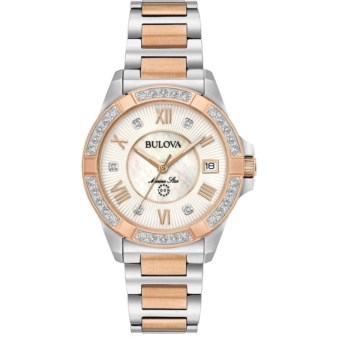 bulova Marine Star Lady 98r234