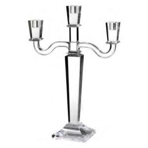 Candelabro Cristallo Con Angelo - Portacandele Tealight, Decorazione Casa, Design Trasparente - Foto 9