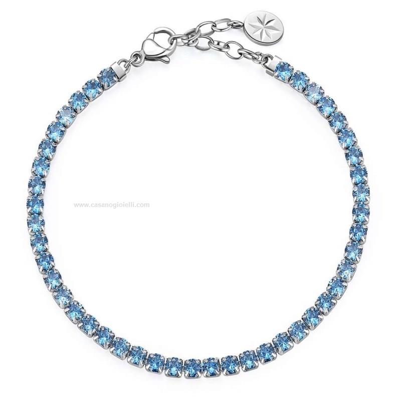 Bracciale Donna BROSWAY Desideri Bei054 Acciaio Swarovski Acciaio