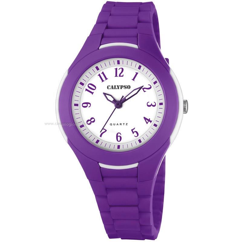 Calypso Watches Orologio Donna Analogico Quarzo Con Cinturino In Plastica, Modello K5752/6