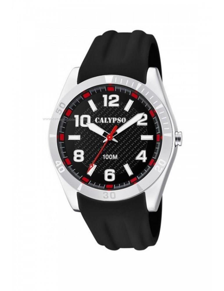 Acciaio style Solo Orologio mm CALYPSO - Casano tempo K5763/3 Gioielleria 45 Quarzo Uomo Street