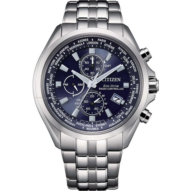 Orologio Eco drive Uomo CITIZEN Radiocontrollato At8200-87l Radiocontrollato  44 mm Acciaio Cronografo - Gioielleria Casano