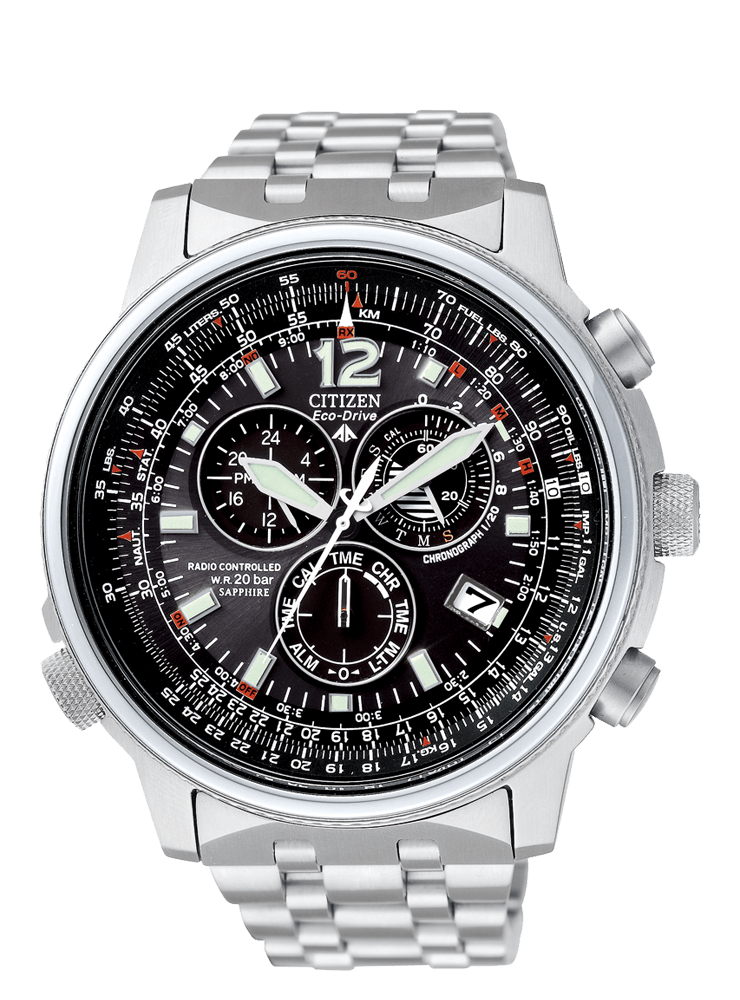 Orologio Eco drive Uomo Citizen Radiocontrollato As4020-52e 45 mm Acciaio  Cronografo - Gioielleria Casano