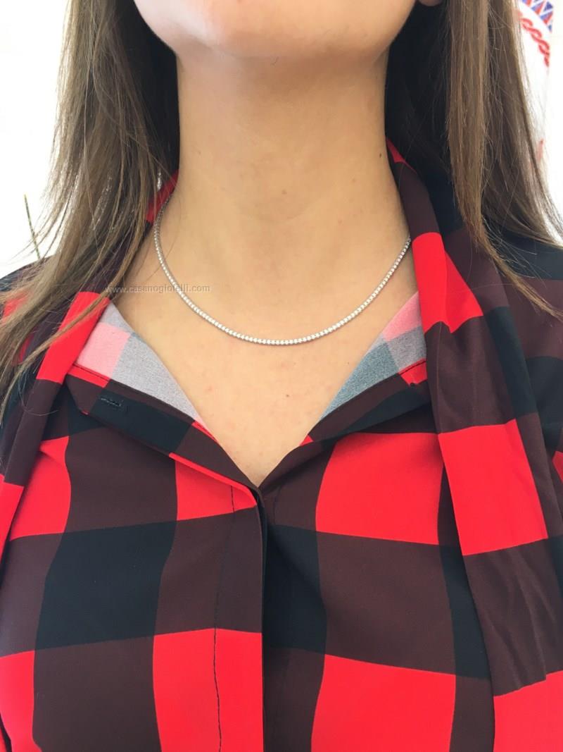 Collana Donna In Oro Giallo 9K (375) - Gioiello Elegante Per Ogni Occasione, Con Confezione Regalo Di Lusso