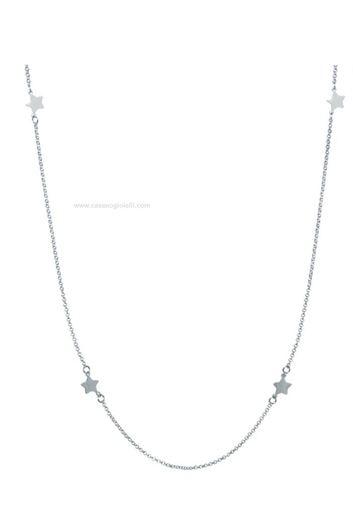 Collana Donna Feelings Collane argento Clcs008b Argento - Gioielleria Casano