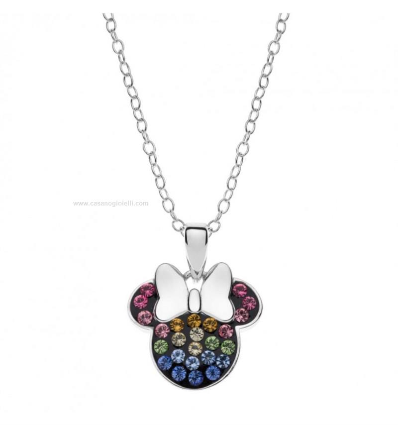 Collana Bambina DISNEY Necklace Cs00002srml-p.cs Argento 925/°° Swarovski  Argento 925°° Swarovski - Gioielleria Casano