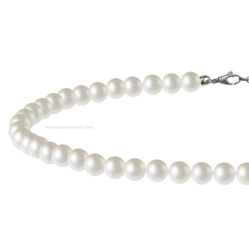 Collana Girocollo Vintage Multistrato Perle Imitazione - Bigiotteria Stile Anni '20 - Regalo Donna