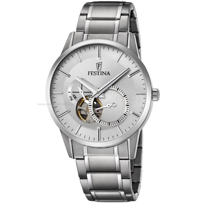 Orologio Automatico Uomo Festina Automatico F6845/1 42 mm Acciaio -  Gioielleria Casano