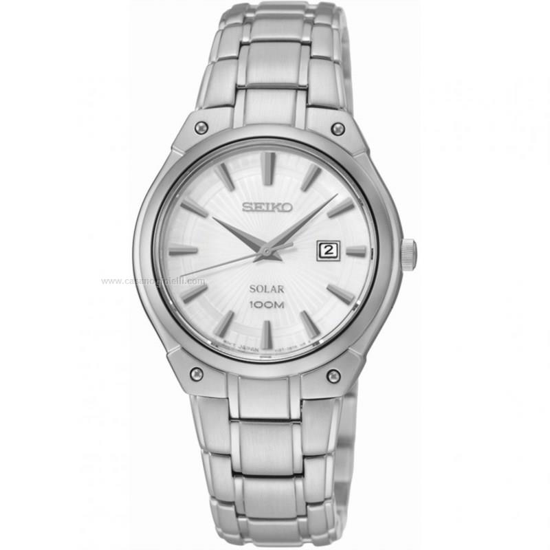 Orologio Solare Donna Seiko Solare Sut139p1 30 mm Acciaio - Gioielleria  Casano