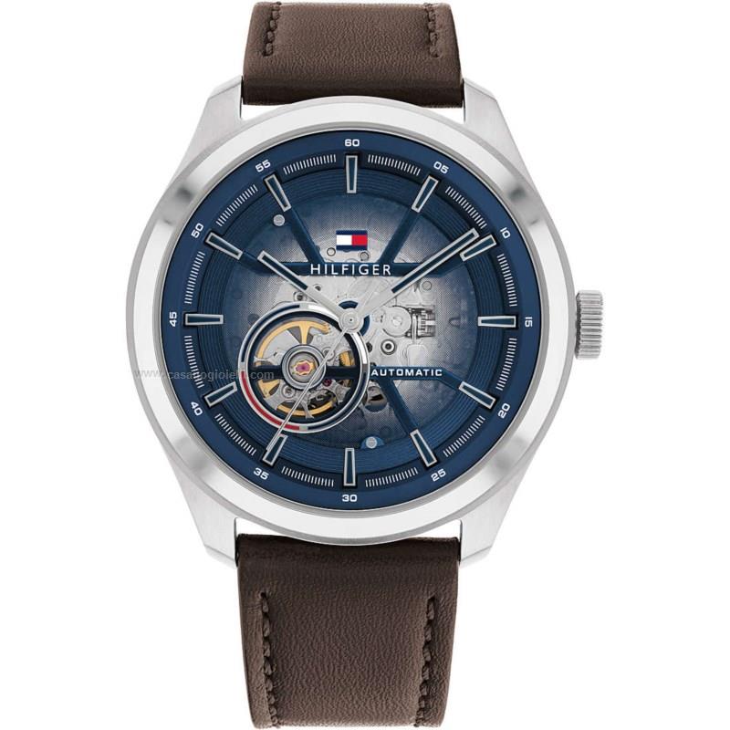 Ingersoll 1892 The Michigan Orologio Automatico Uomo - 45mm Quadrante A Cuore Aperto, Giorno E Data, Bracciale Acciaio